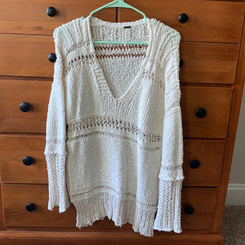 Free people oversized tunic - size small. Lightly worn!